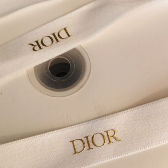 Dior White Ribbon Gold Logo Roll New - Picture 8 of 8